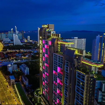 芭提雅高层海景奢华公寓the Riviera Jomtien生香家直达海滩2704 Extérieur photo