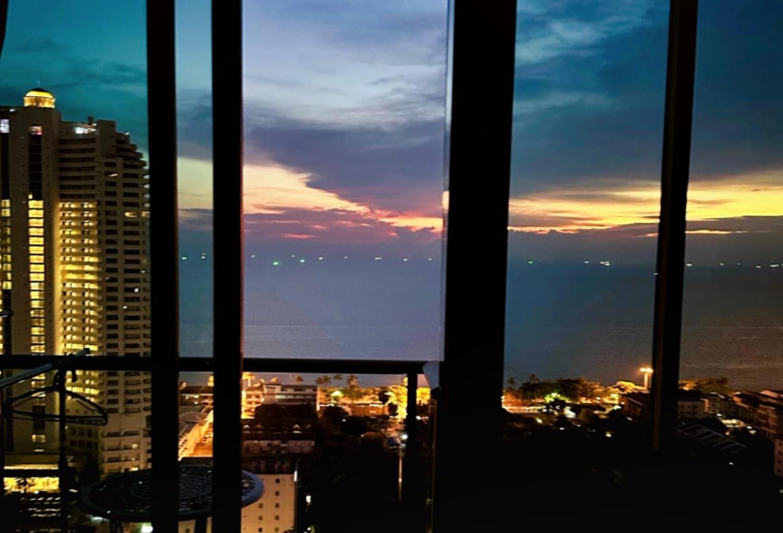 芭提雅高层海景奢华公寓the Riviera Jomtien生香家直达海滩2704 Extérieur photo