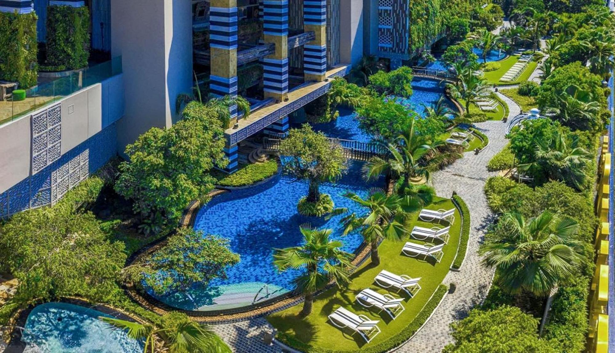 芭提雅高层海景奢华公寓the Riviera Jomtien生香家直达海滩2704 Extérieur photo