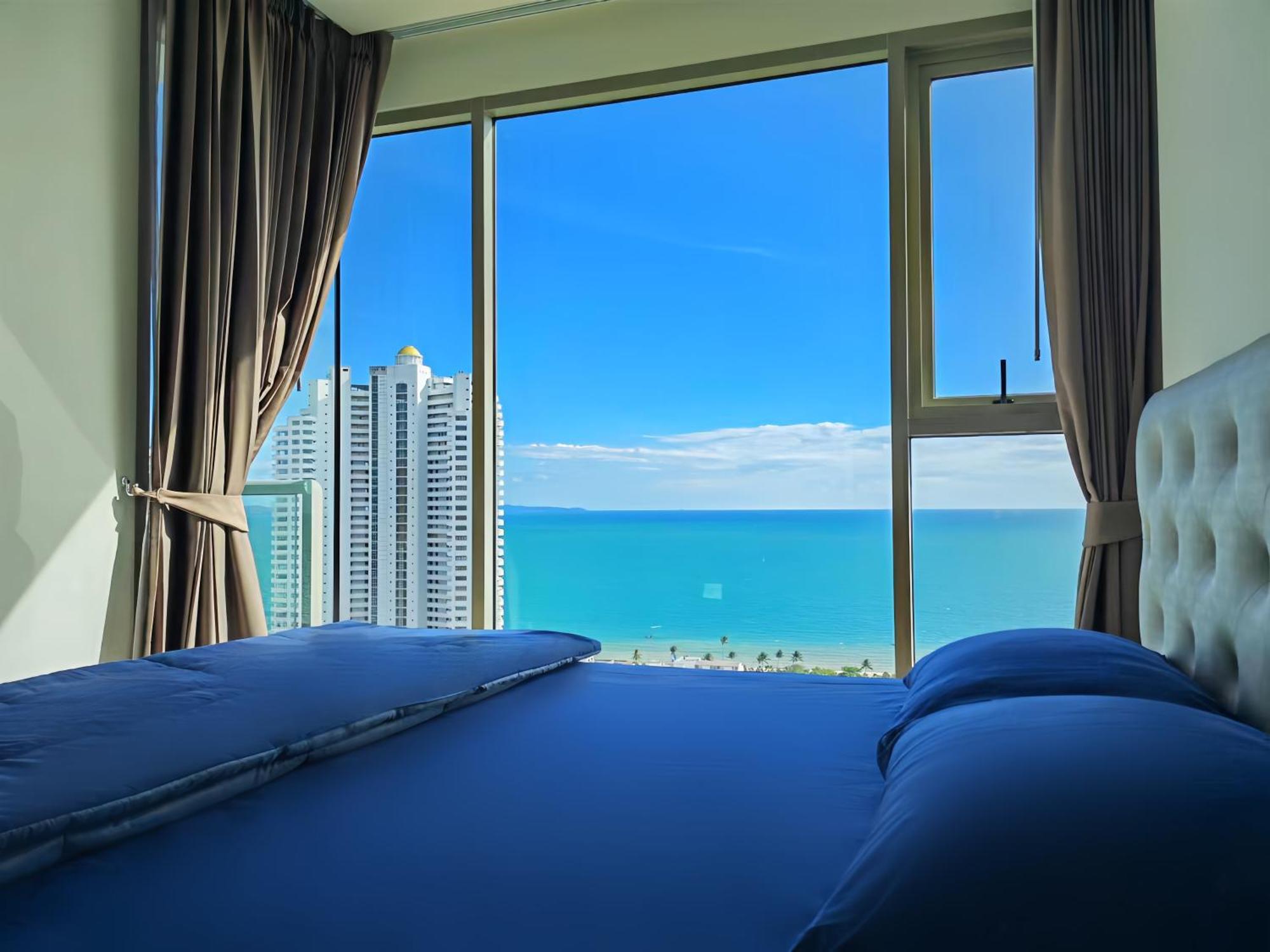 芭提雅高层海景奢华公寓the Riviera Jomtien生香家直达海滩2704 Extérieur photo