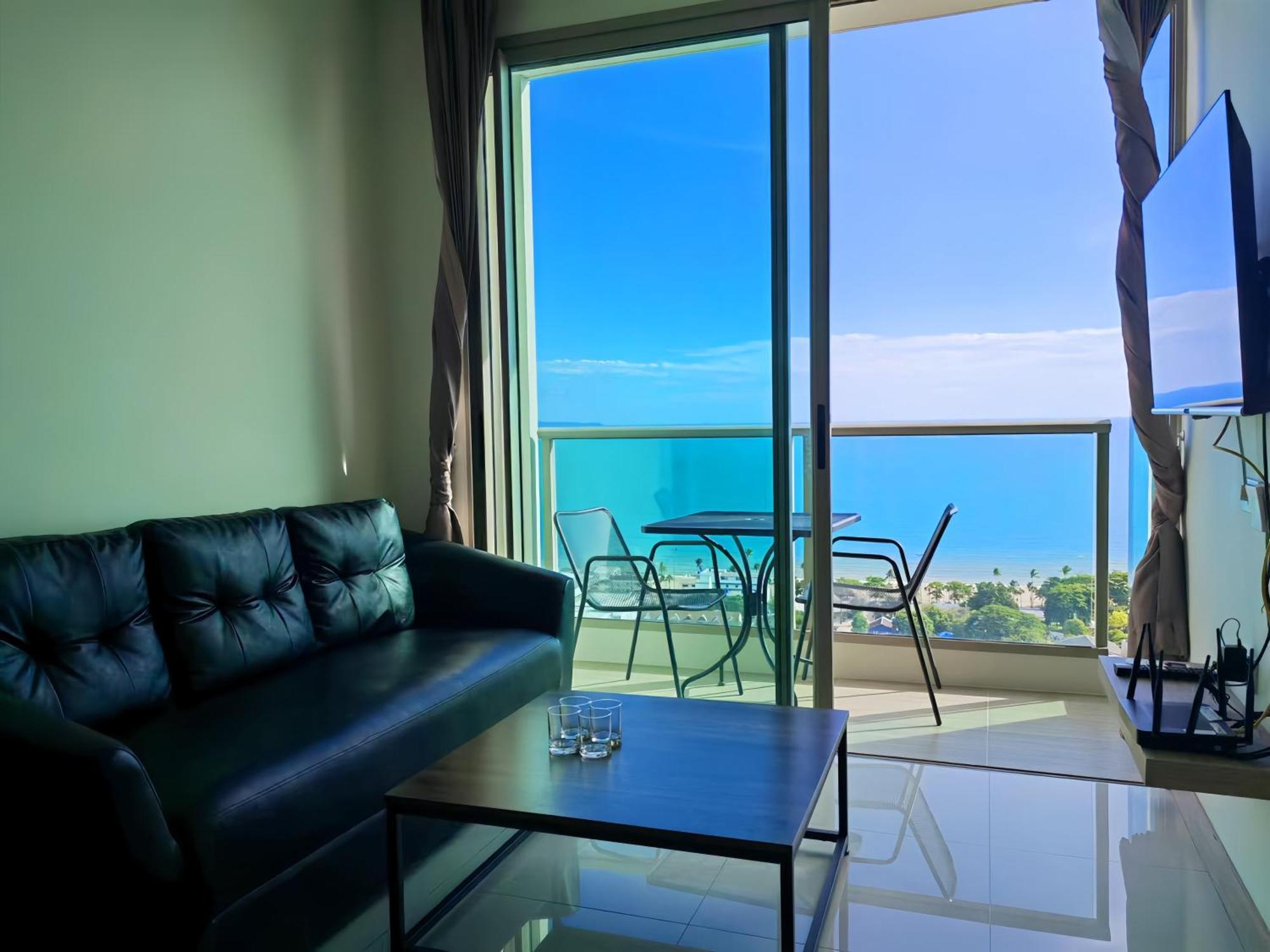 芭提雅高层海景奢华公寓the Riviera Jomtien生香家直达海滩2704 Extérieur photo